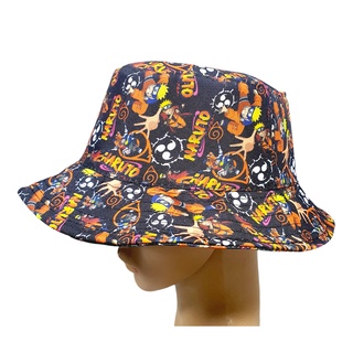 Chapéu Naruto Akatsuki Bucket Hat New Cap Anime Nuvem - Megafull