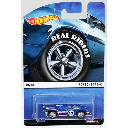 Hot Wheels Porsche 917-k Real Riders 18/18 Lacrado | Shopee Brasil