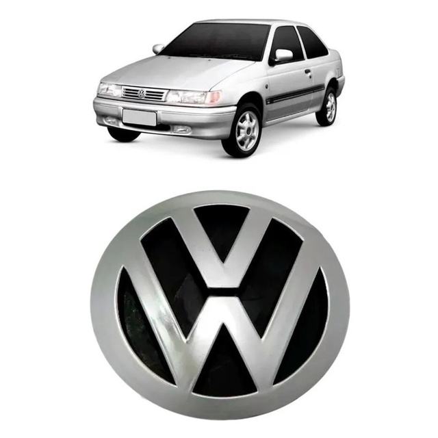 Emblema VW Grade Dianteira Logus e Pointer Logo Cromado | Shopee Brasil