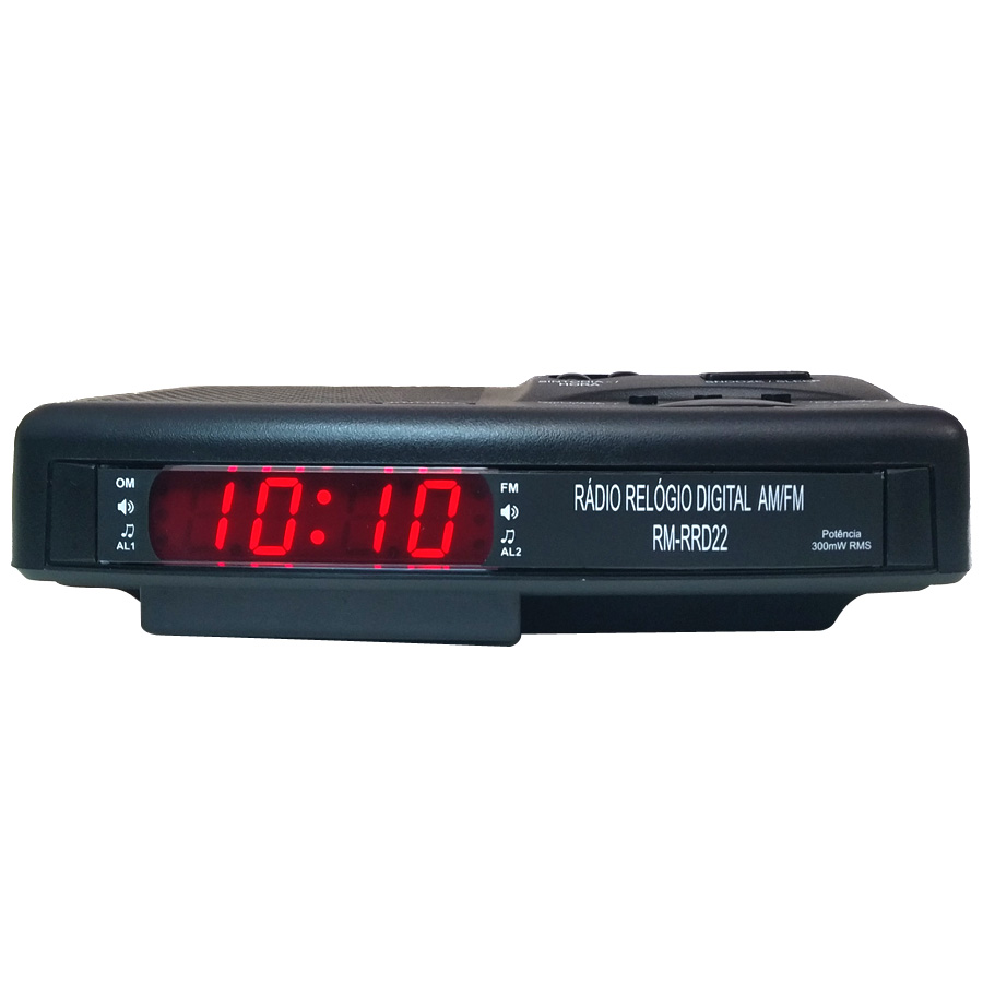 Rádio Relógio Digital AM/FM -RM-RRD22 - Motobras