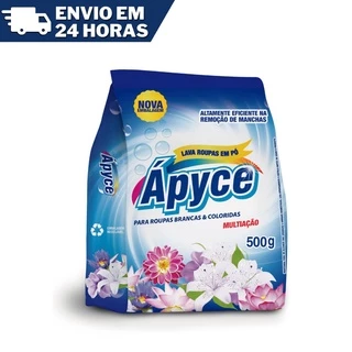 Kit 5 Sabão em Pó Apyce 500g Multiação