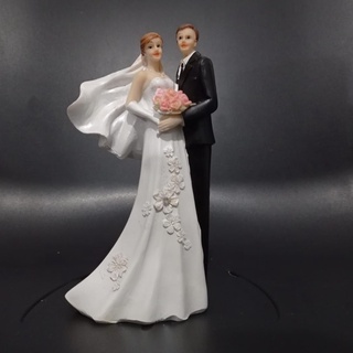 Topo Bolo Casamento Noivos Preto e Branco ⋆ Festa Na Hora