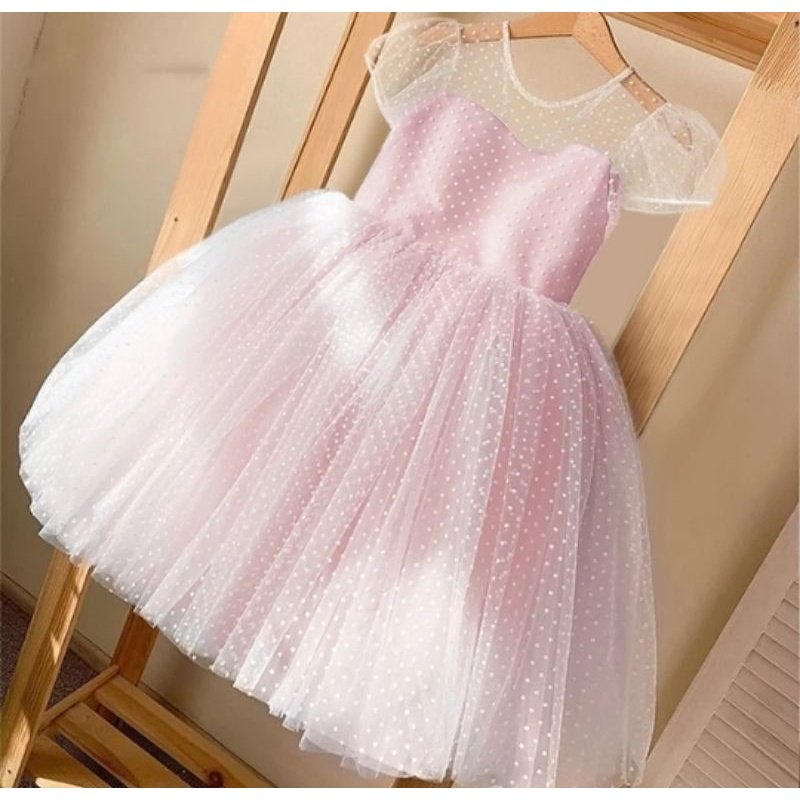 Vestido Infantil Princesa Rosa 2