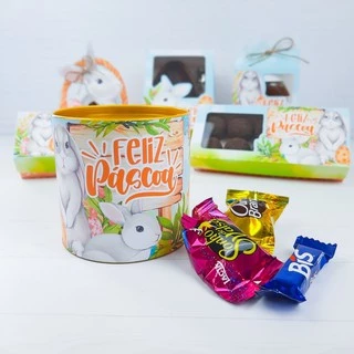 10 tubolata coelho Páscoa coelhinho personalizado em Oferta na Shopee