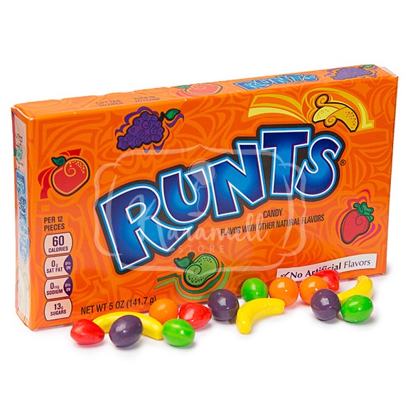 Wonka Throwback Runts - Balas Frutas - ATACADO 6 Unidades - Importado ...