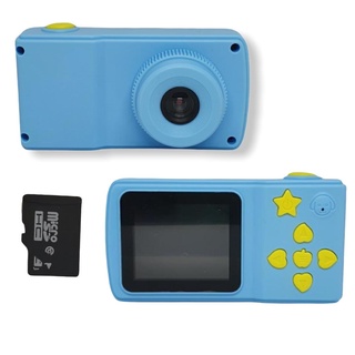 Câmera Fotográfica Digital Kids Infantil Foto e Video Bluetooth SD Qualidade + Cartão de Memória