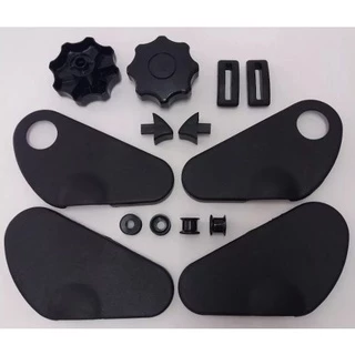 Kit Acabamento Banco Cinza Completo Diant./celta/prisma/