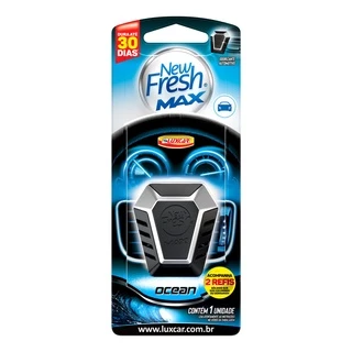 Aromatizante Cheirinho Carro New Fresh Max Fragrâncias Luxcar em Oferta na Shopee