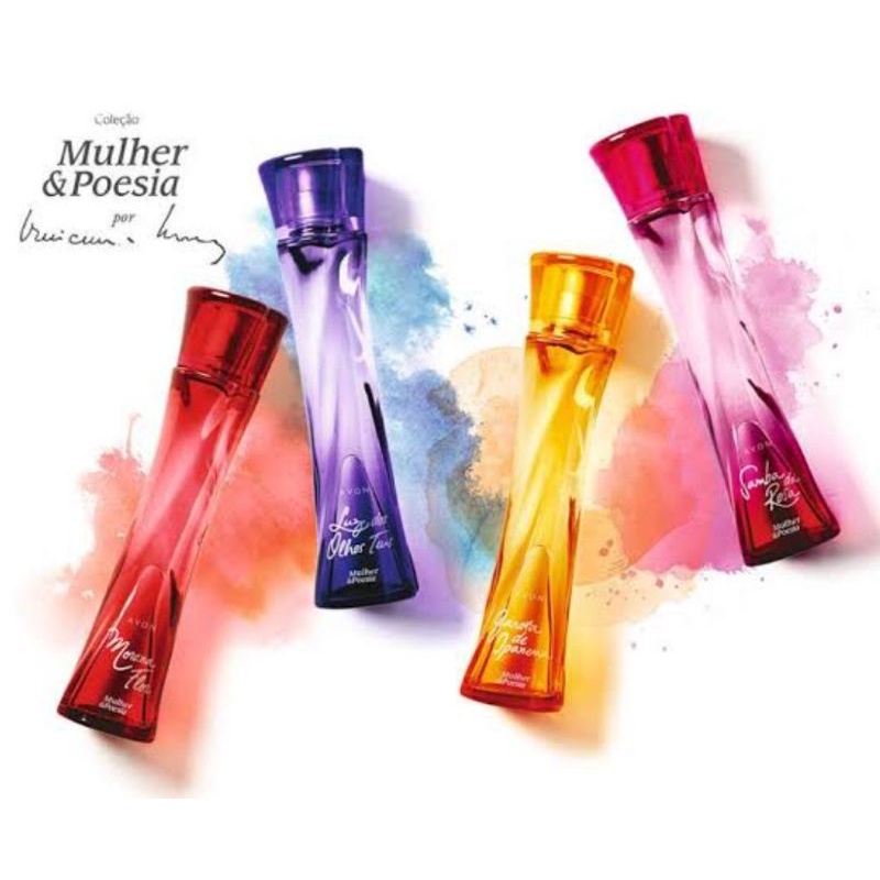 Perfume Avon Mulher E Poesia Shopee Brasil 