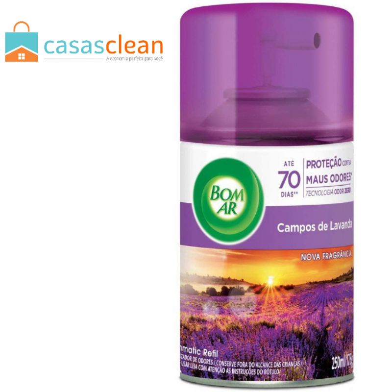 Bom Ar Automático Air Wick Freshmatic Refil 250Ml | Shopee Brasil