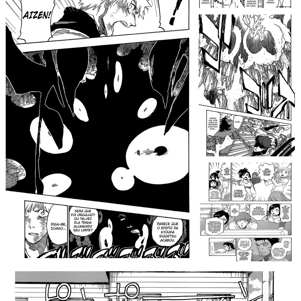Papel De Parede Adesivo Lavável Quarto Mangá Bleach Anime 1mx50cm