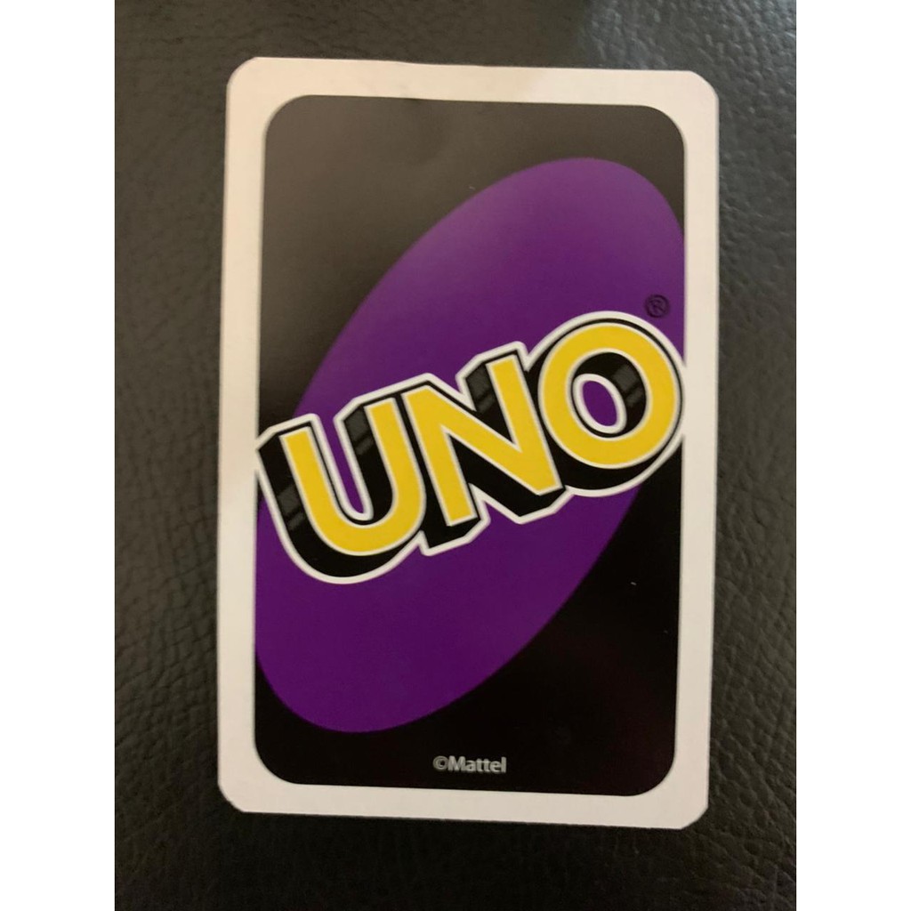 RARIDADE - NONPARTISAN UNO - 77 CARTAS - UNO ORIGINAL MATTEL COM CORES ROXO  E LARANJA - EM SAQUINHO PERSONALIZÁVEL - REGRAS INCLUSAS