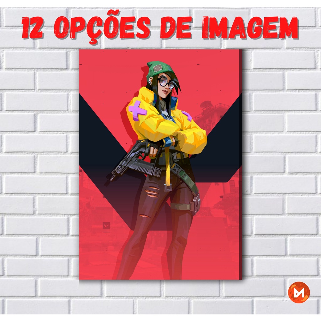 Quadro Decorativo - jogo valorant - Sage