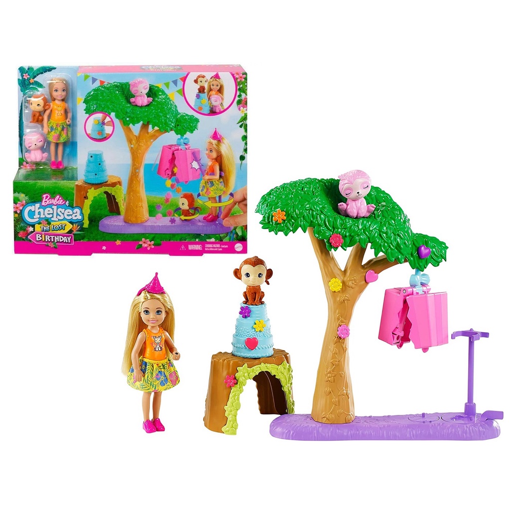 Conjunto e Boneca - Barbie Chelsea - Casa na Árvore - Mattel