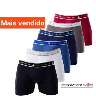 Kit Com 5 Cuecas Boxer Masculina Microfibra Original