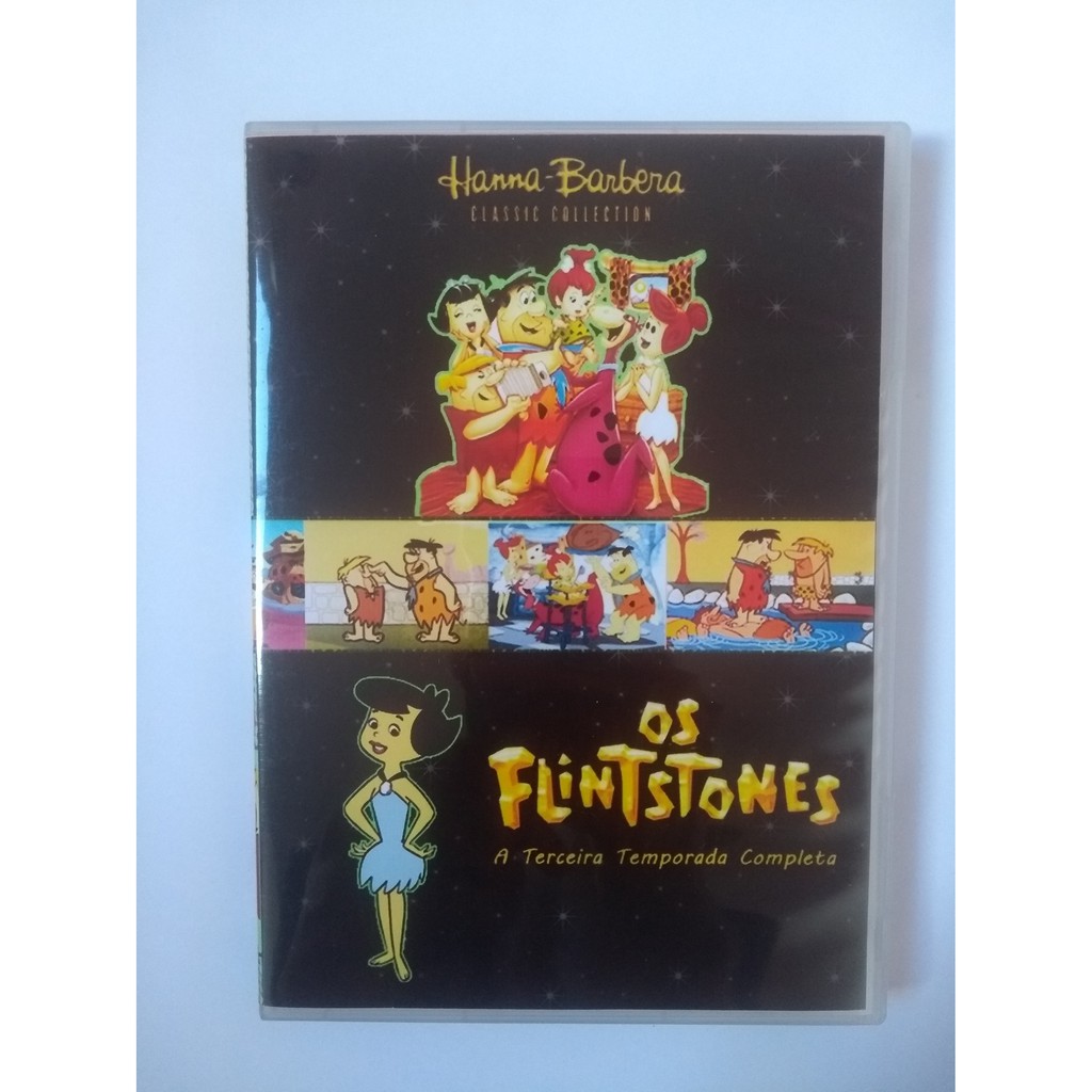 BOX Os Flintstones 3° Temporada Completa (5 Discos) | Shopee Brasil