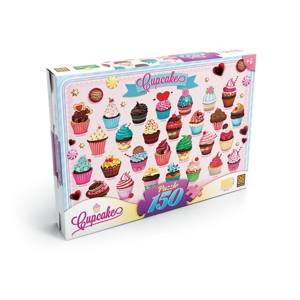 Cupcakes Deliciosos - Quebra-Cabeça - Geniol
