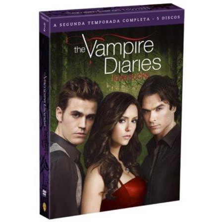 The Vampire Diaries - 2ª Temporada Completa - 5 Discos DVD | Shopee Brasil