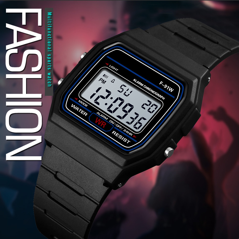 Unisex LED Wrist Watch Classic Design Men Watch Ultra Thin Luminous Electronic watches Men Digital Watch