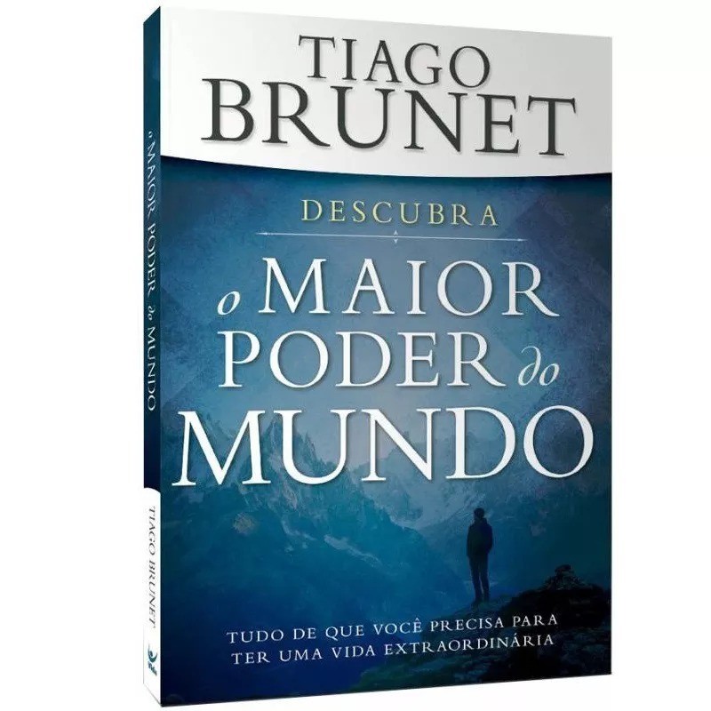 Tiago Brunet Livro O Maior Poder Do Mundo Lançamento | Shopee Brasil