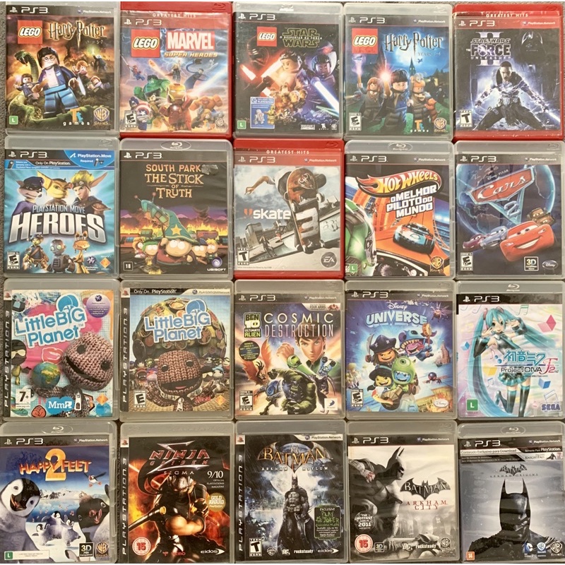 Jogos infantil original variados PS3 - Playstation 3