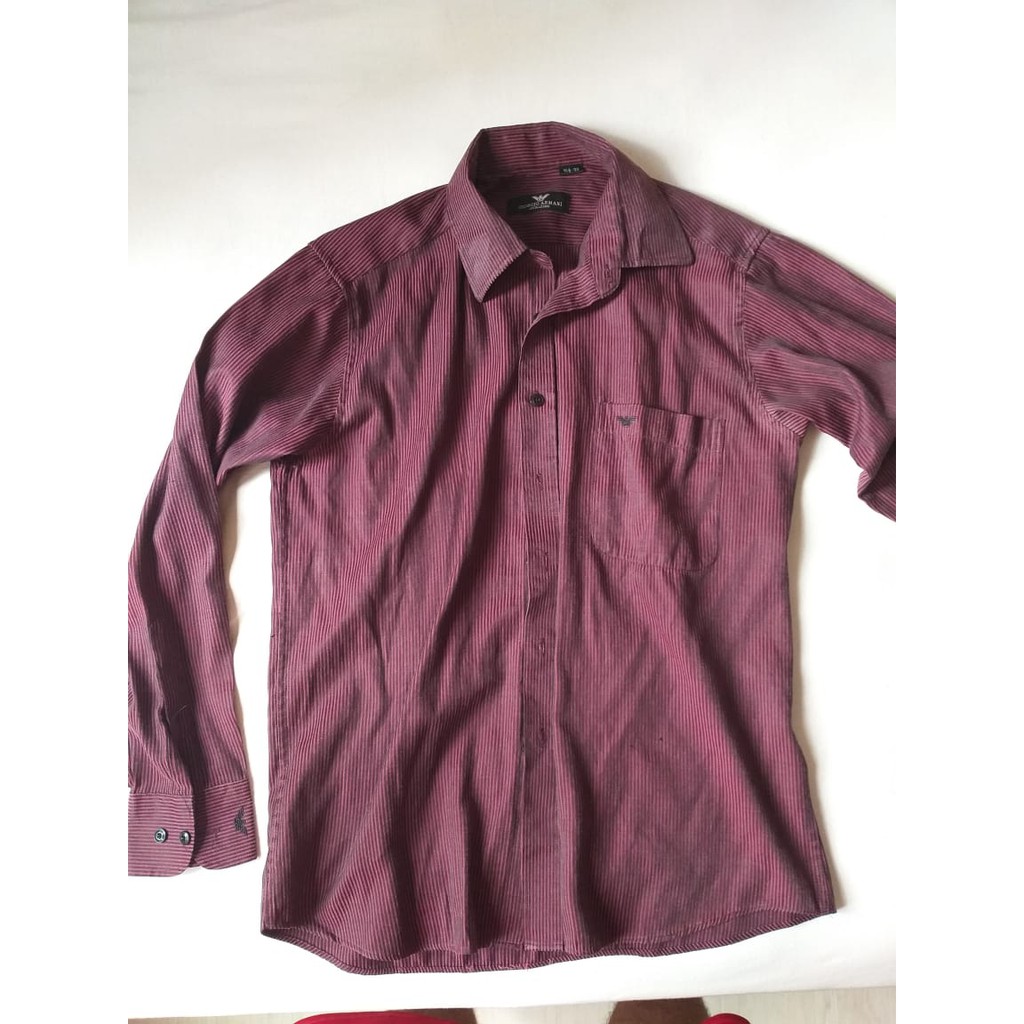 Camisa social giorgio store armani