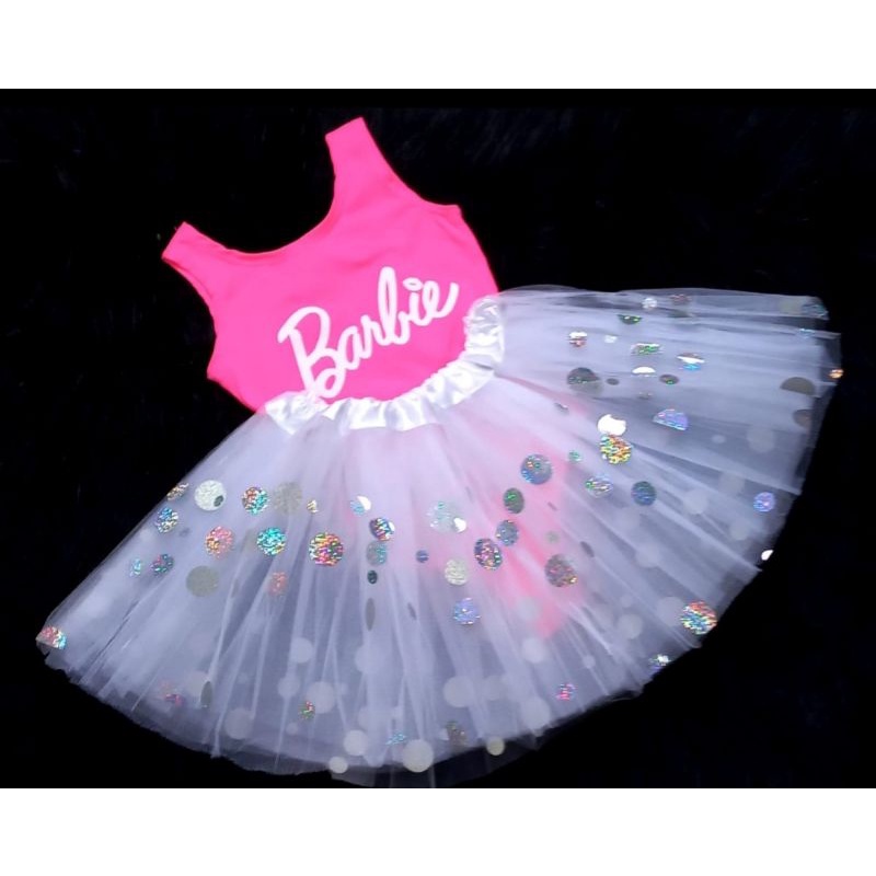 Barbie Fantasia Feminina Infantil Blogueira Tecido De Luxo Roupa Top