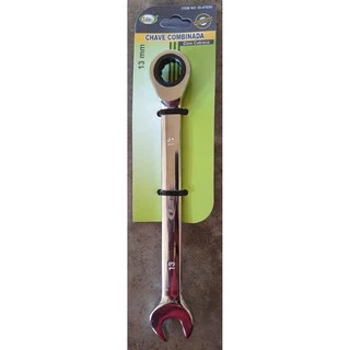 Chave Combinada Com Catraca 10mm, 13mm, 17mm e 19mm Profissional - Idea