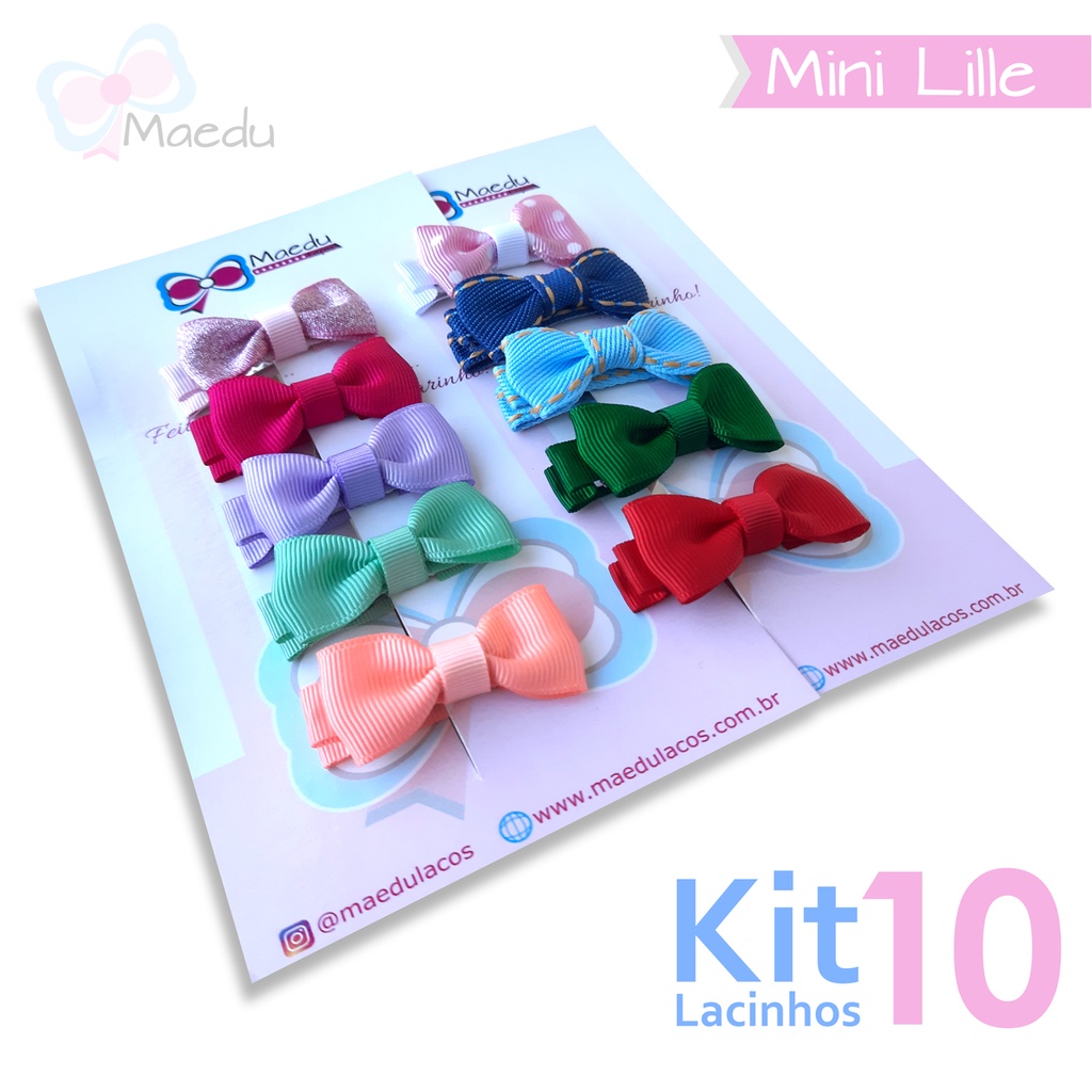 Kit Coelho Fofinho -  Laços, Faixas e Presilhas para bebês