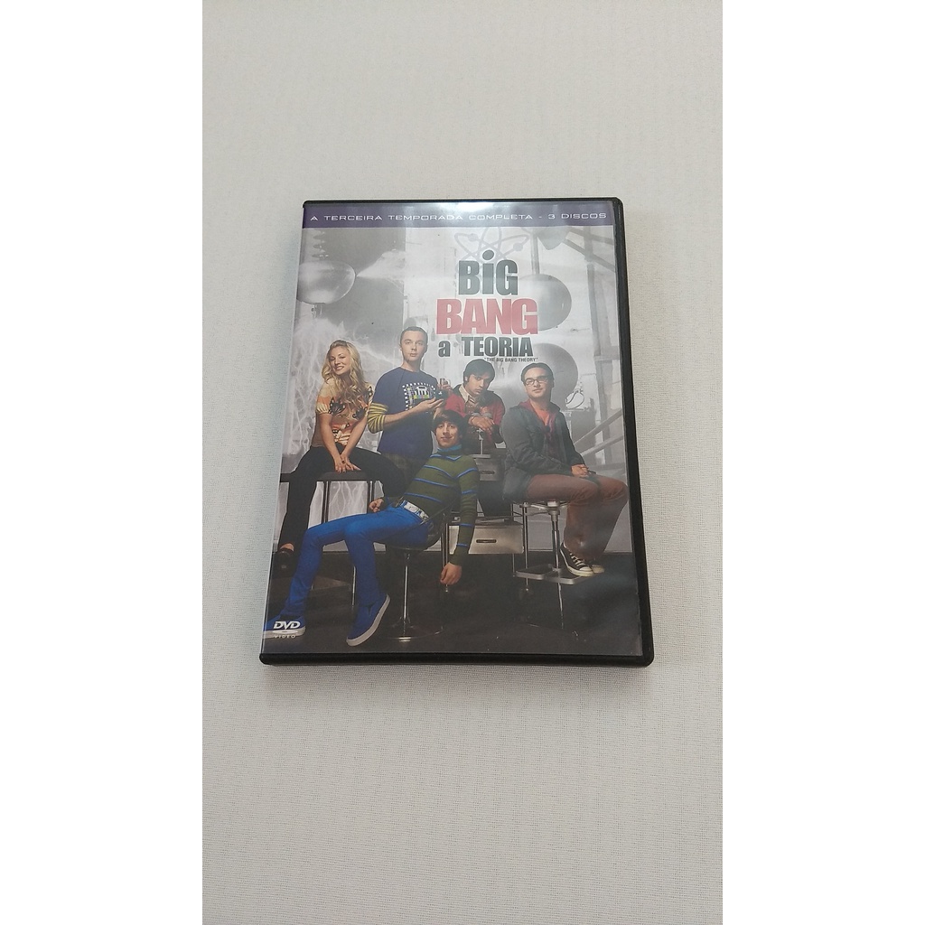 Dvd Big Bang Theory 3ª Temporada | Shopee Brasil