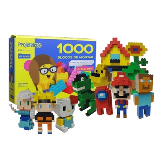 Kit Multiblocos Monta Monta 1000 Peçasvalentina brinquedosBrinquedos  PedagógicosValentina Brinquedos a Melhor Fábrica de Brinquedos do Alto  TietêBrinquedos Pedagógicos