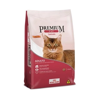 Ração Royal Canin Premium Cat Adulto Castrado 1Kg