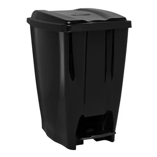 Lixeira Banheiro com Tampa Eco Nature de Plástico Resistente 20 Litros