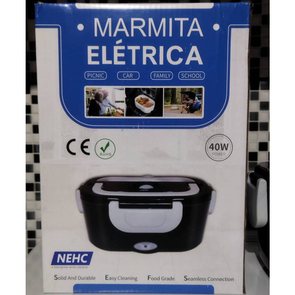 Marmita térmica eletrica portátil 110v - Loja do Silicone