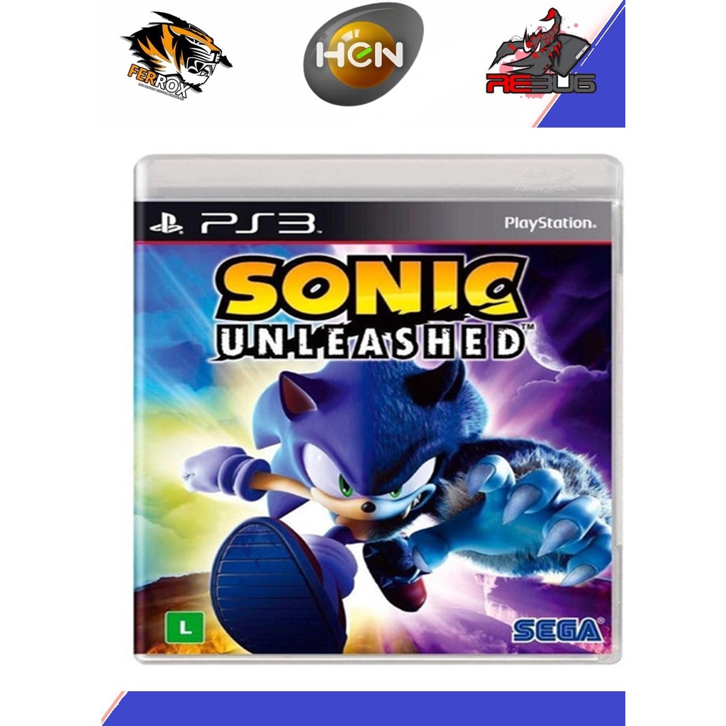 Jogo Sonic Unleashed Da Sega Lacrado Original Para Xbox 360 em