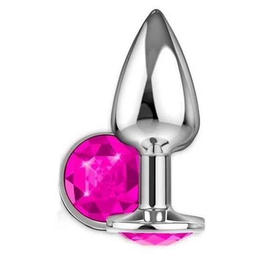 KIT Erótico Vibrador Femenino DELFÍN + PLUG ANAL C/ Piedra Sexy
