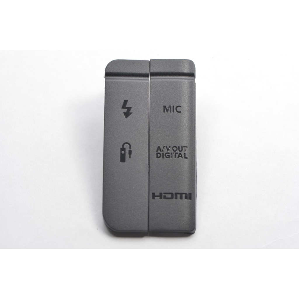 Porta Tampa Lateral De Borracha Mic Hdmi Para Canon 7d