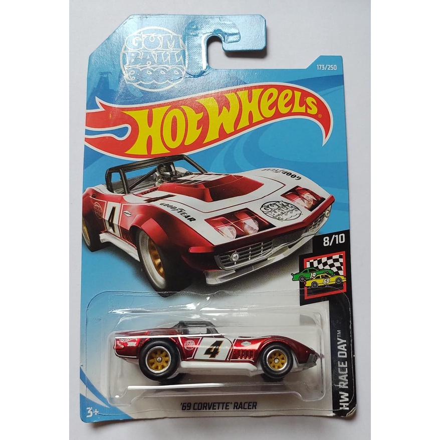 Hot Wheels Super Treasure Hunt (Super T-Hunt) 2019 - Corvette Racer 69