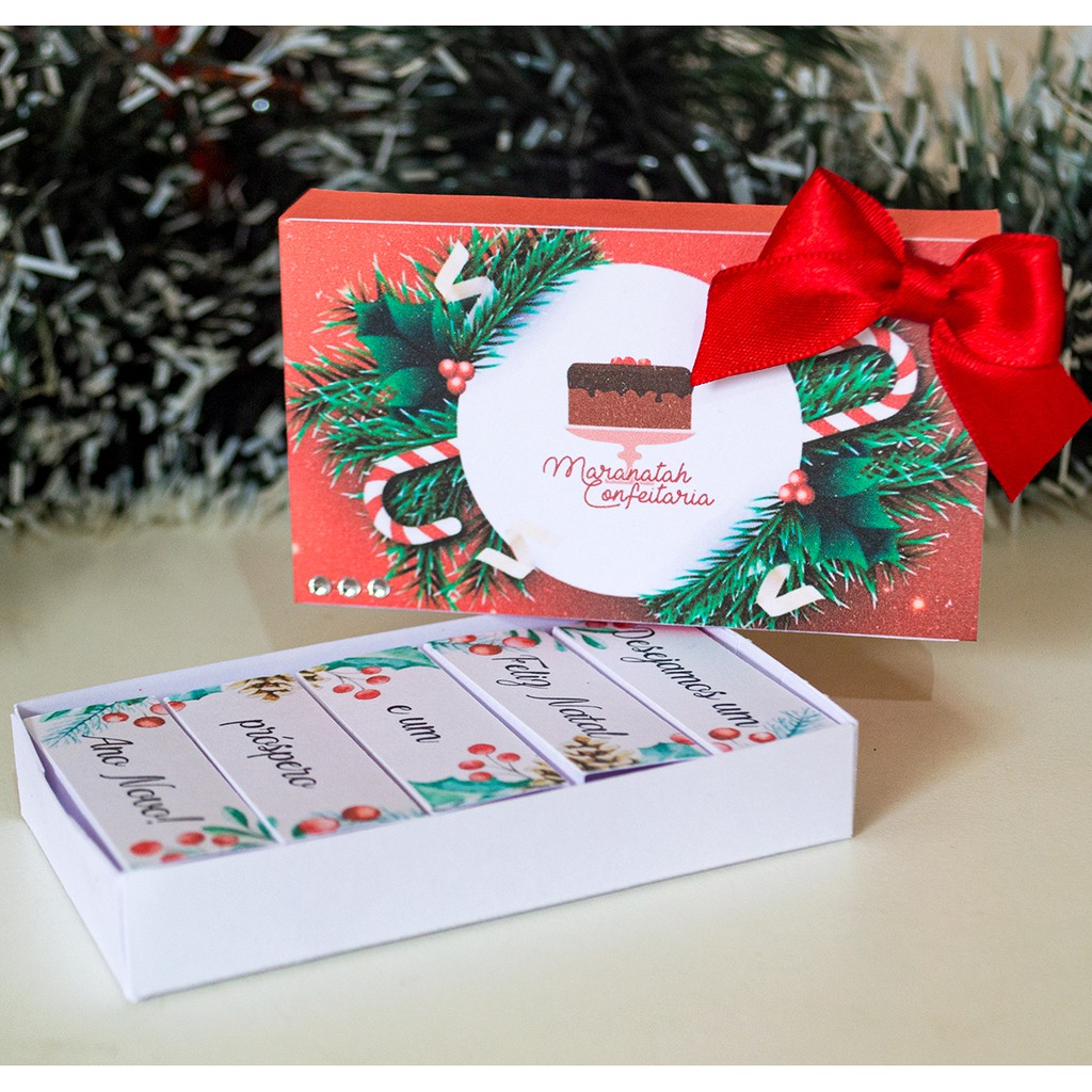 Arquivo Grátis! 2 Lembrancinhas de Natal – Embalagens para Bis