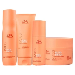 Kit Wella Pro Invigo Enrich Home Care - 4 Produtos