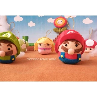 Decoração para árvores de Natal Super Mario.