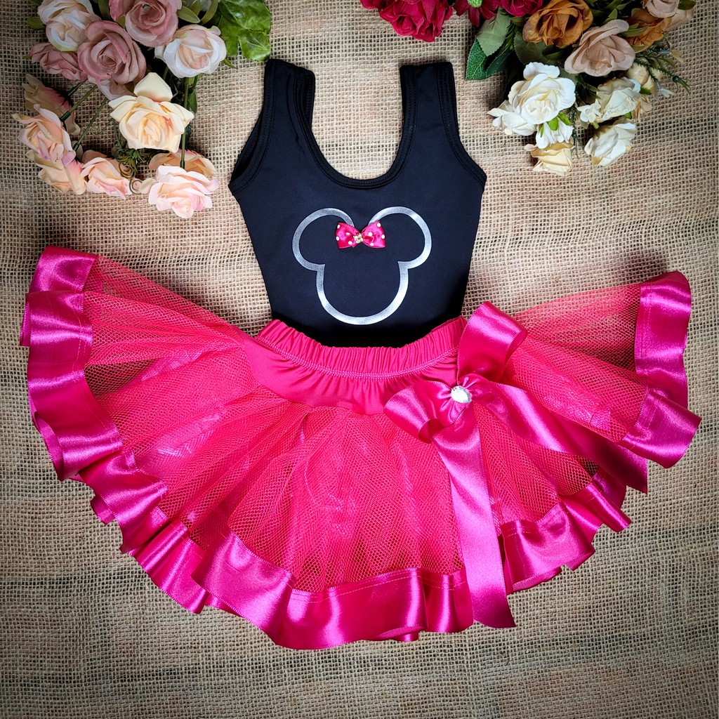 Roupas da minnie hot sale para aniversario rosa