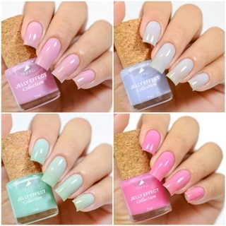 Kit Esmaltes - Jelly Effect (Efeito Gelatina)