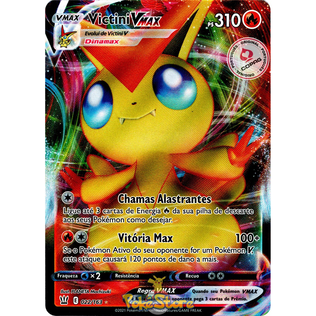 victini vmax pokemon card value & V - Battle Styles - Ultra Rare Lot VMAX rule Carta Pokemon Victini VMAX Portugus