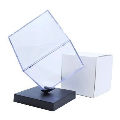 Cubo de Acrílico Tam G - 80 cm de altura x 37 cm comprimento