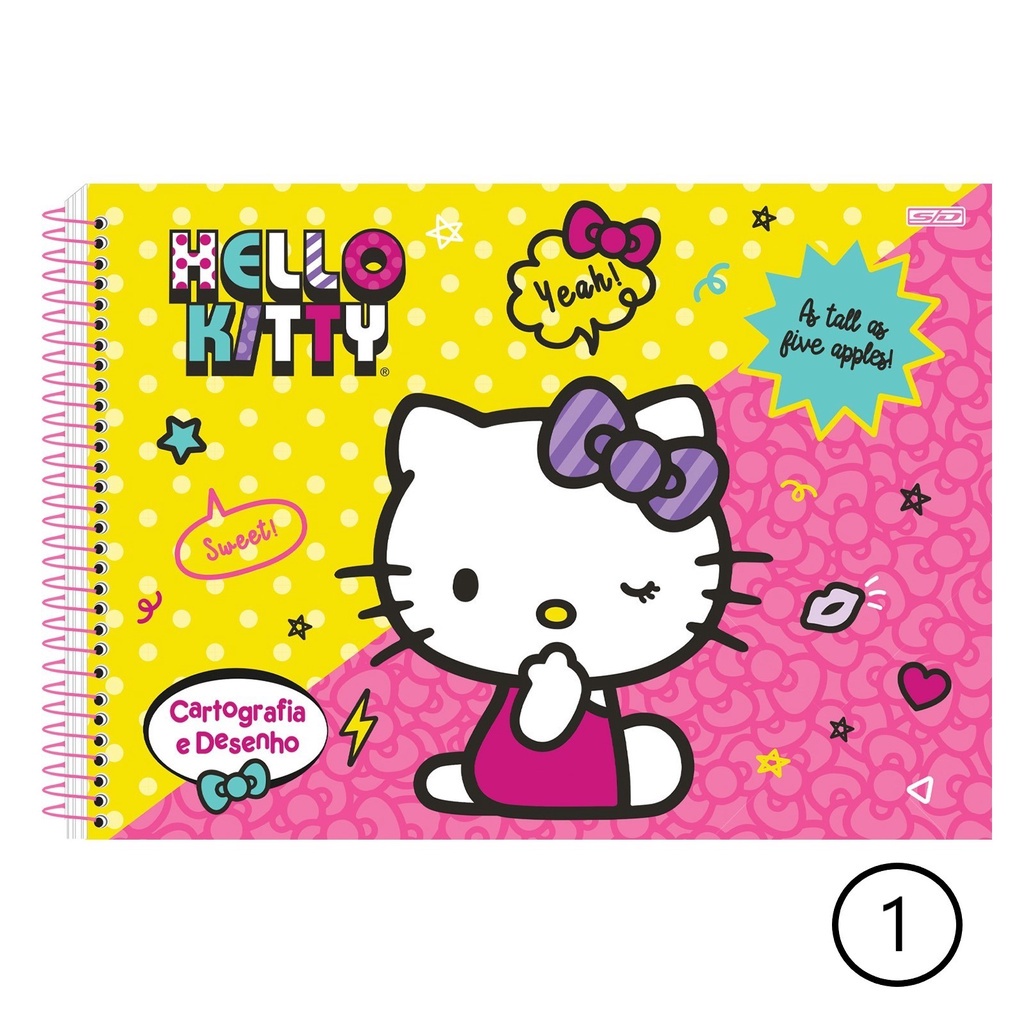 Hello Kitty como desenhar seus personagens passo a passo 