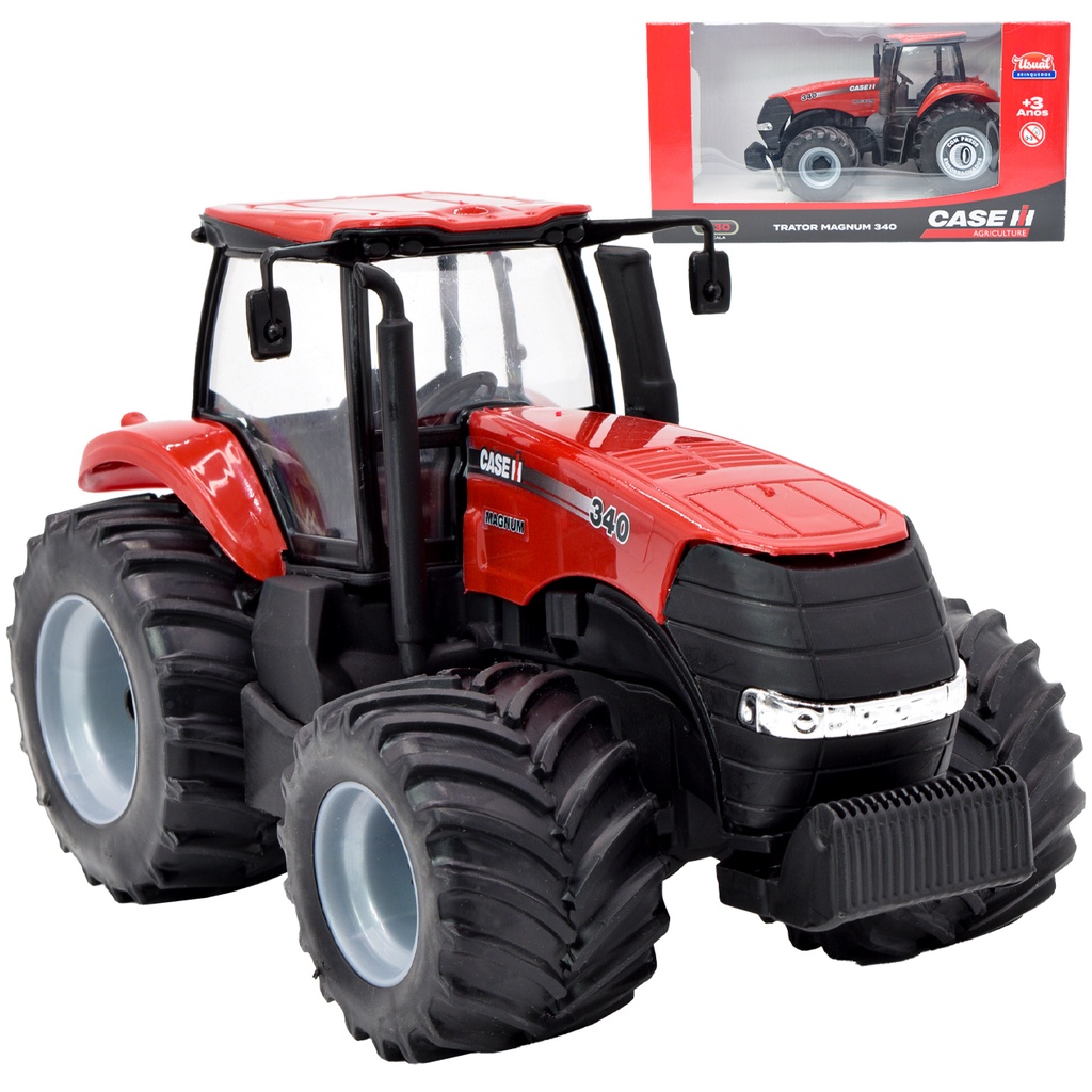 Trator Roda Livre - Case Agriculture - Magnun 340 - Usual Brinquedos