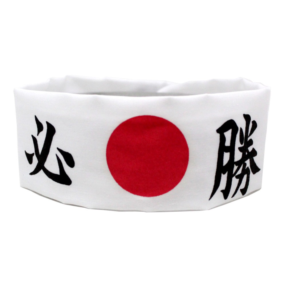 Faixa Japonesa Hachimaki para Sushiman Ninja - Preto - Hachi8