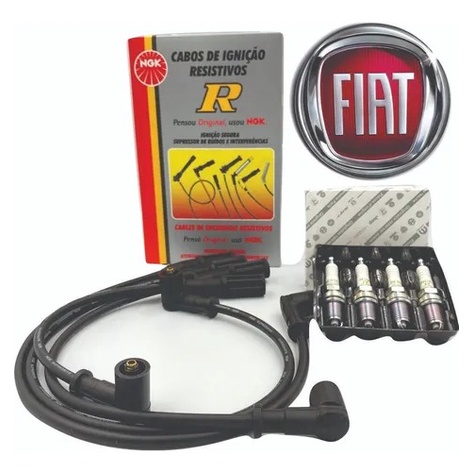 Cabos E Velas Palio Fire 8v Flex 1.0/1.4 ORIGINAL