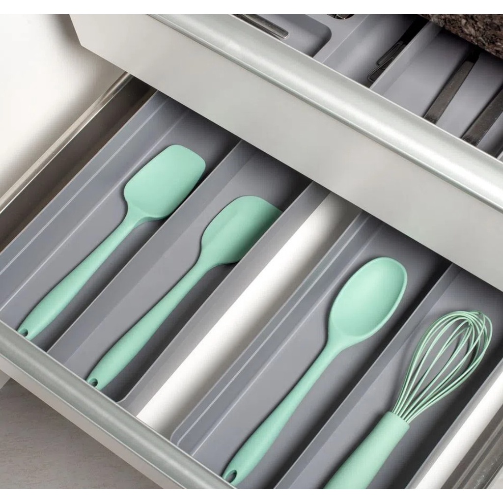 Organizador De Gavetas Logic 2 Divisórias 35x 20x 7,5cm